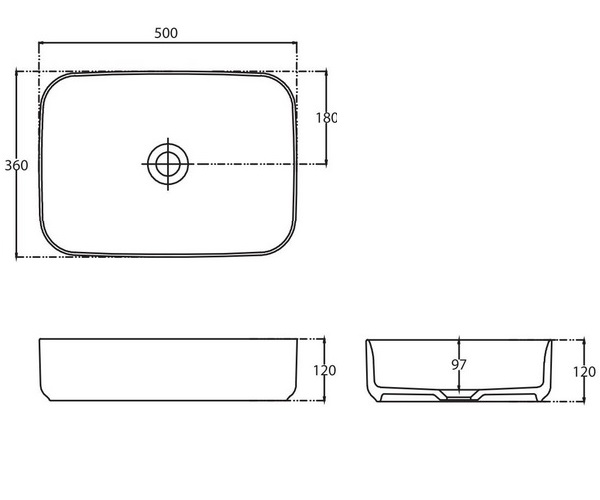 раковина ALLEN BRAU FANTASY 50